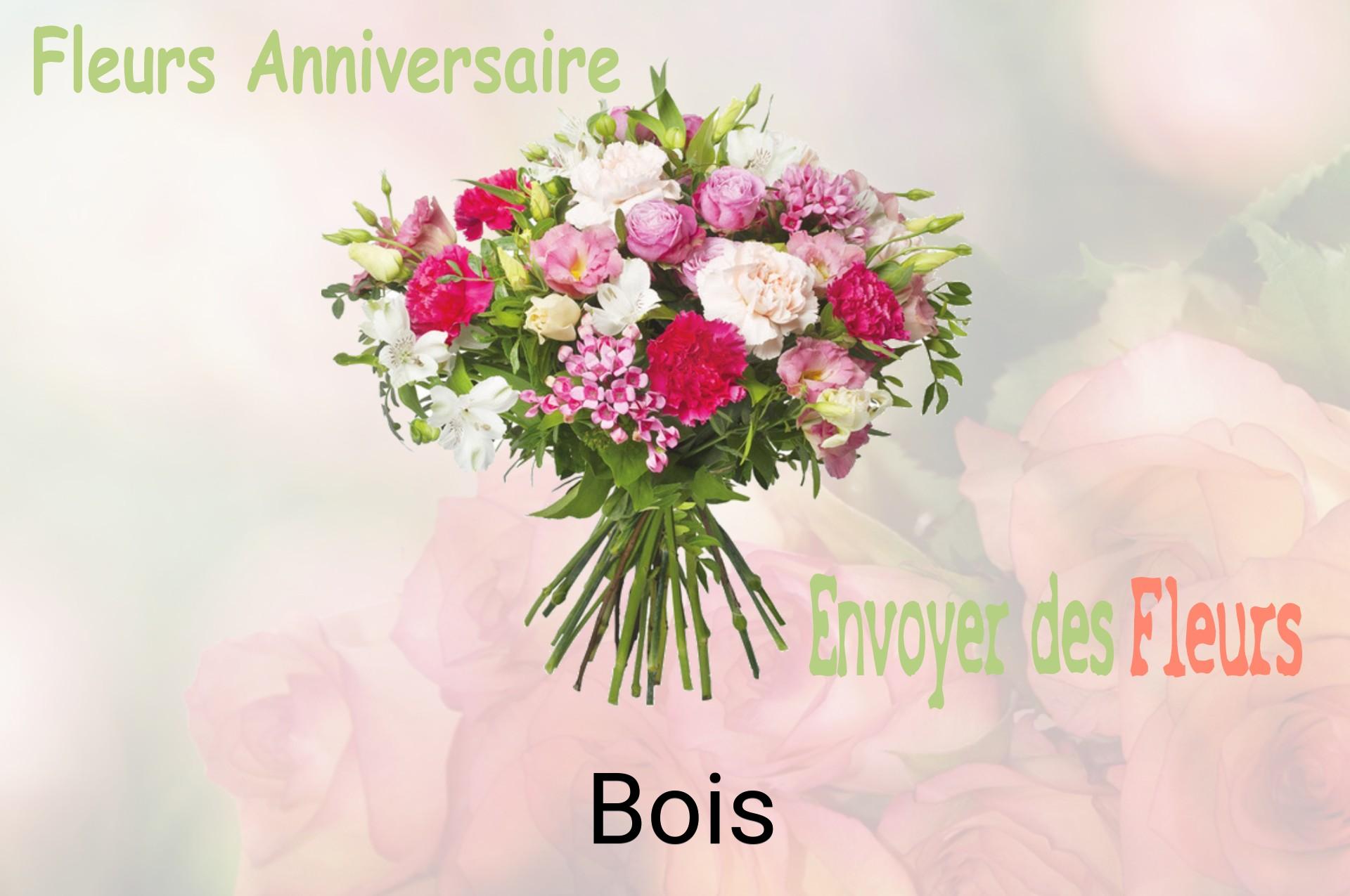 Bouquet de fleurs d’anniversaire livré à Bois