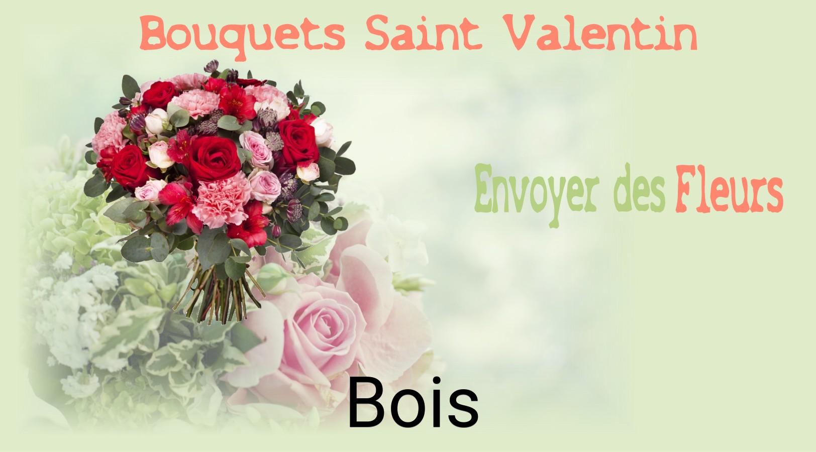 Roses de Saint-Valentin livrées à Bois